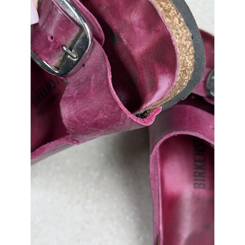 Birkenstock Arizona Big Buckle Festival Fuchsia Oiled Exquisite Nar EU 36 - US 5 - Picture 4 of 12